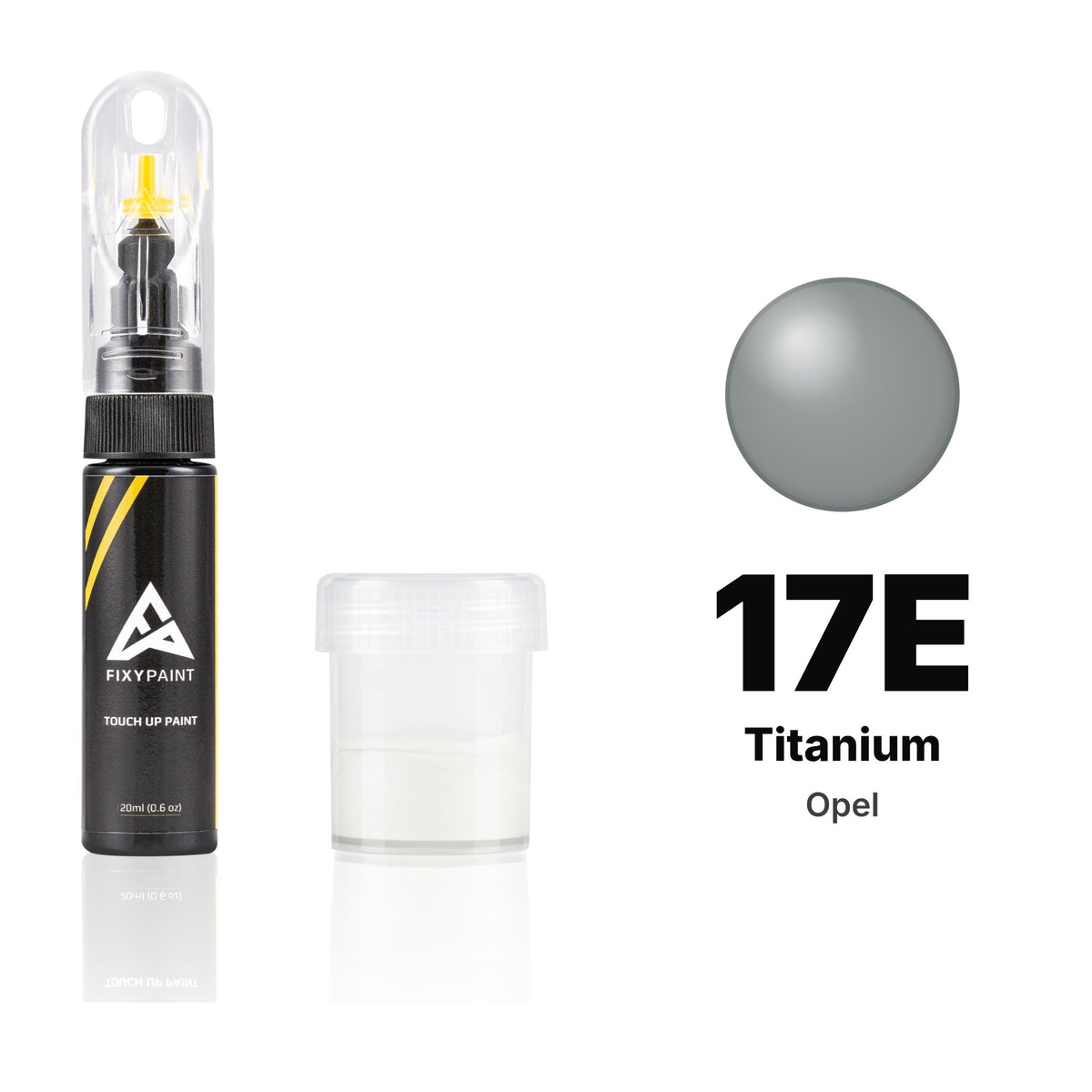 Lackstift für Opel – 17E Titanium (alle Modelle, ab 1993), Set Standard