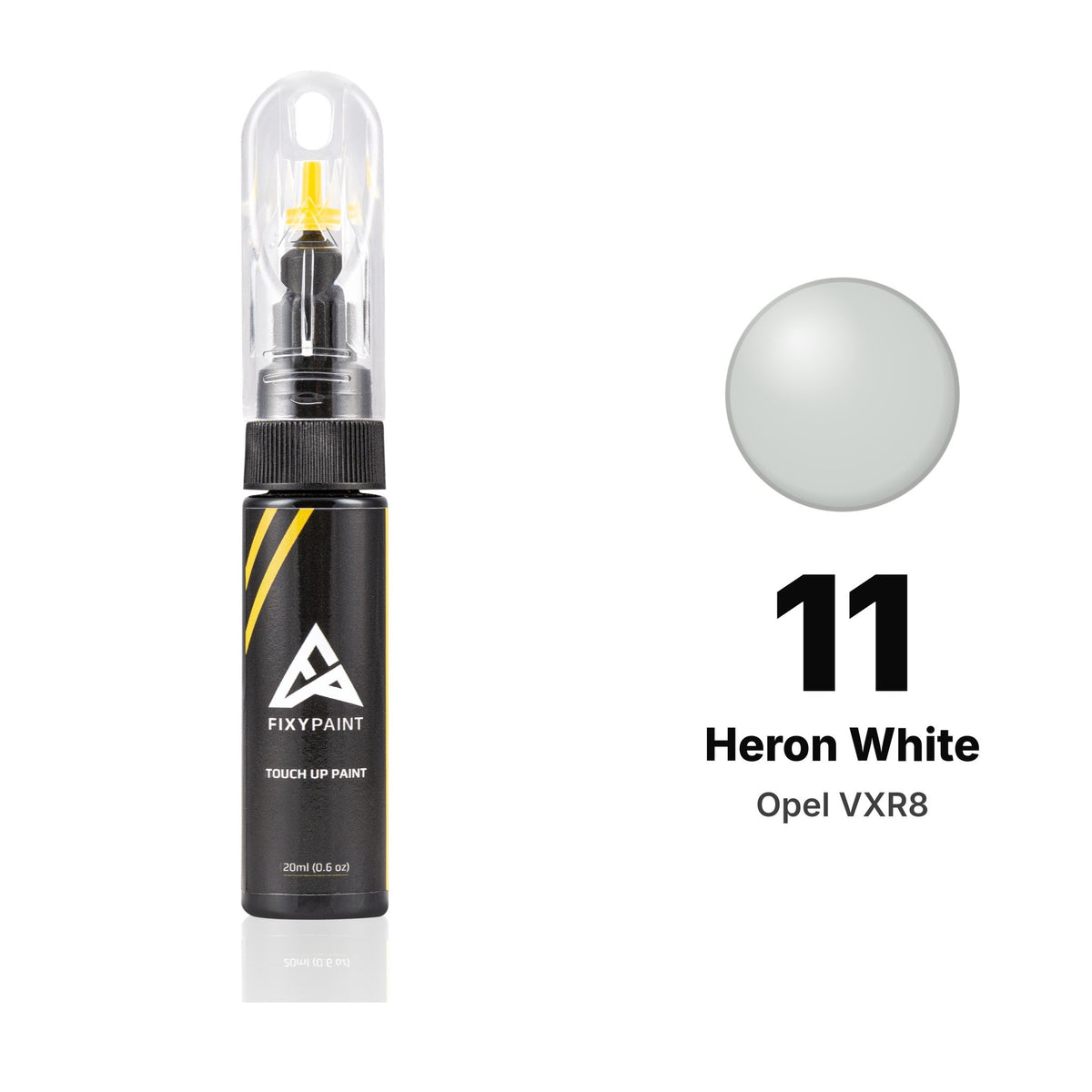 Touch-up paint for Opel VXR8 11 Heron White, Basic kit