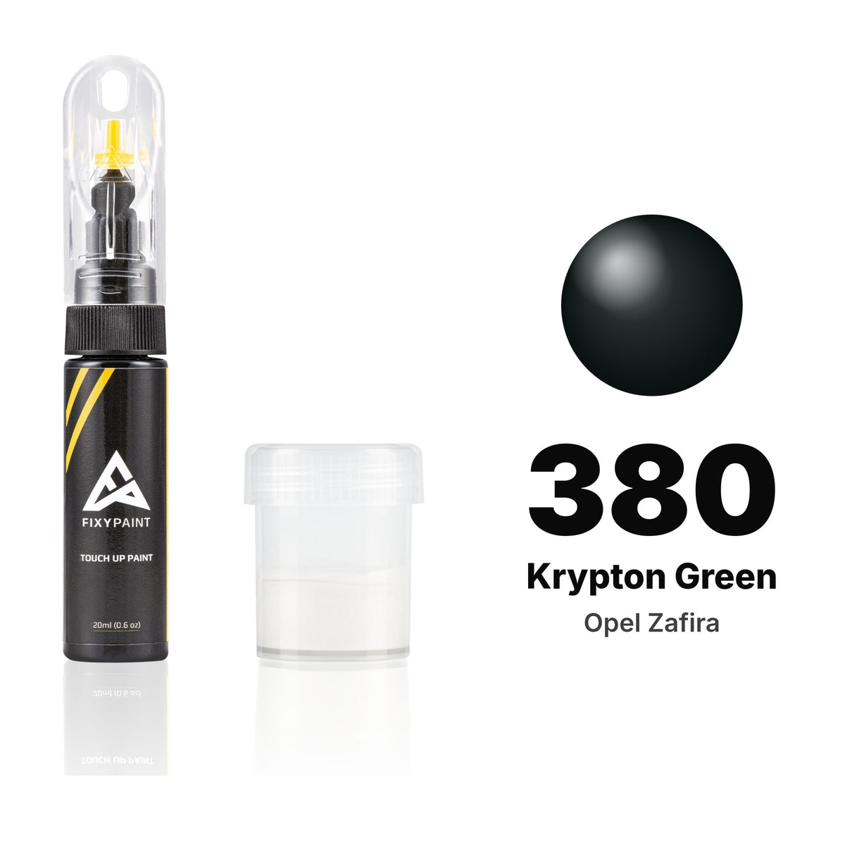 Touch-up paint for Opel Zafira 380 Krypton Green, Standard kit