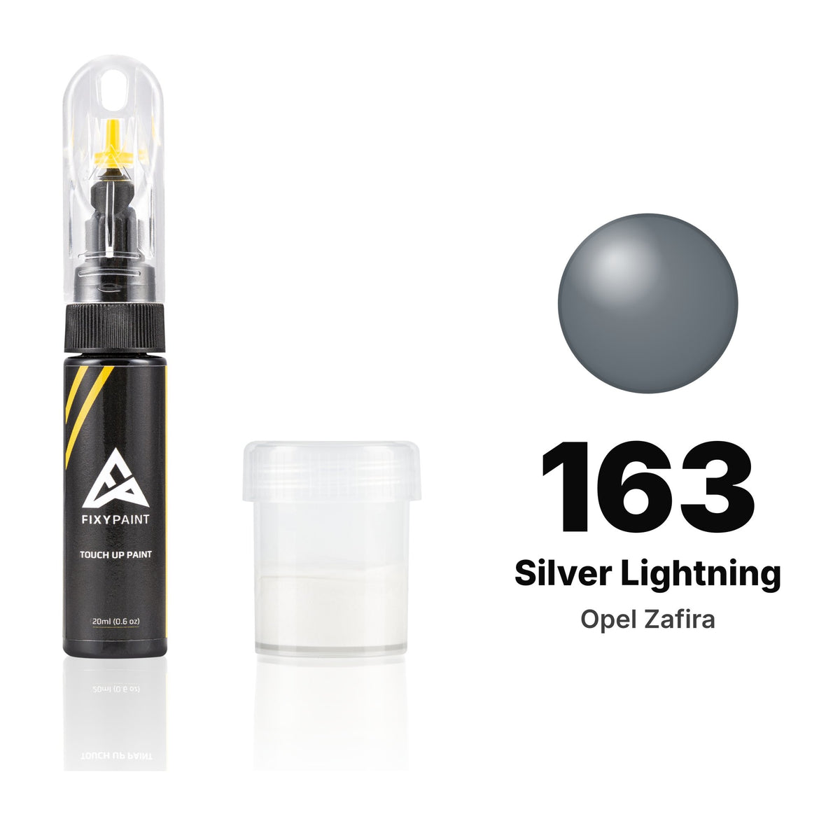 Touch-up paint for Opel Zafira 163 Silver Lightning, Standard kit