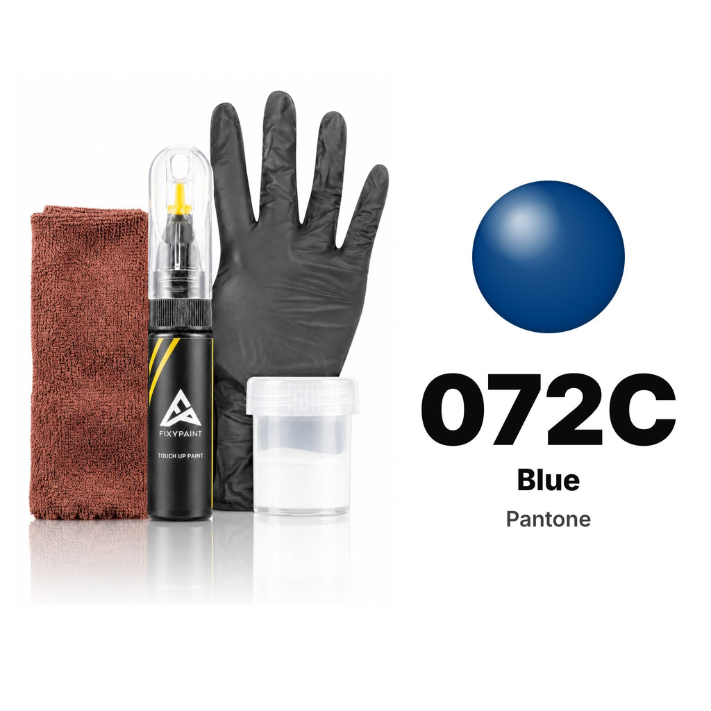 Pantone 072C Blue touch-up paint, Complete kit