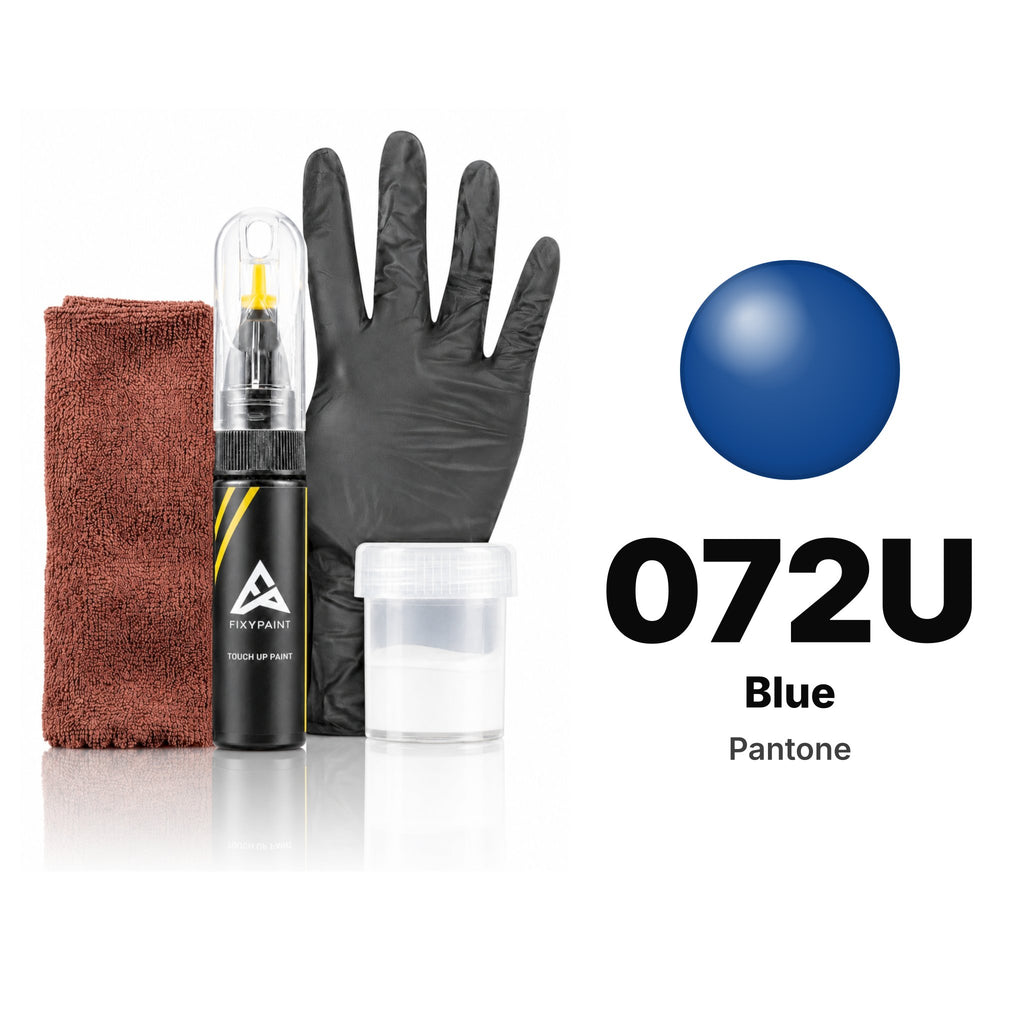 Pantone 072U Blue touch-up paint, Complete kit