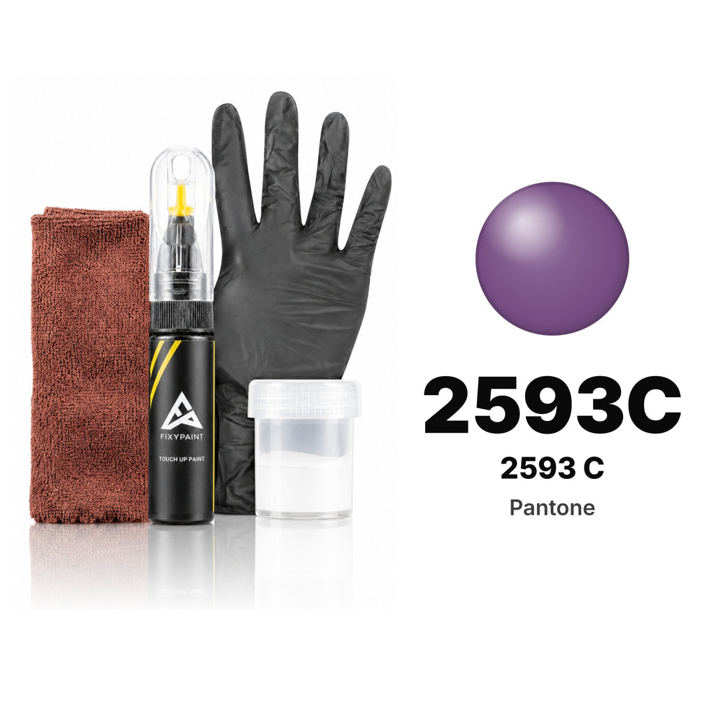 Pantone 2593C 2593 C touch-up paint, Complete kit