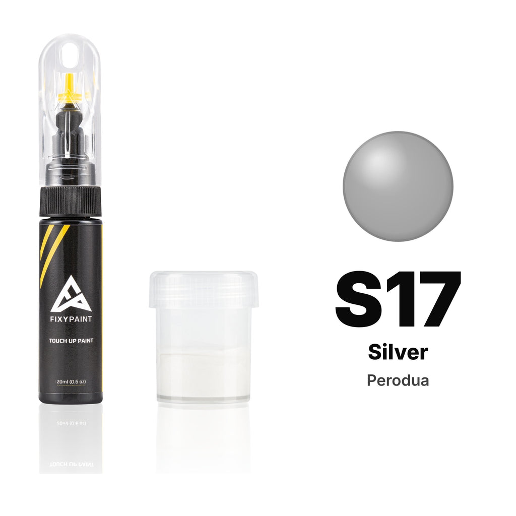 Touch-up paint for Perodua S17 Silver, Standard kit