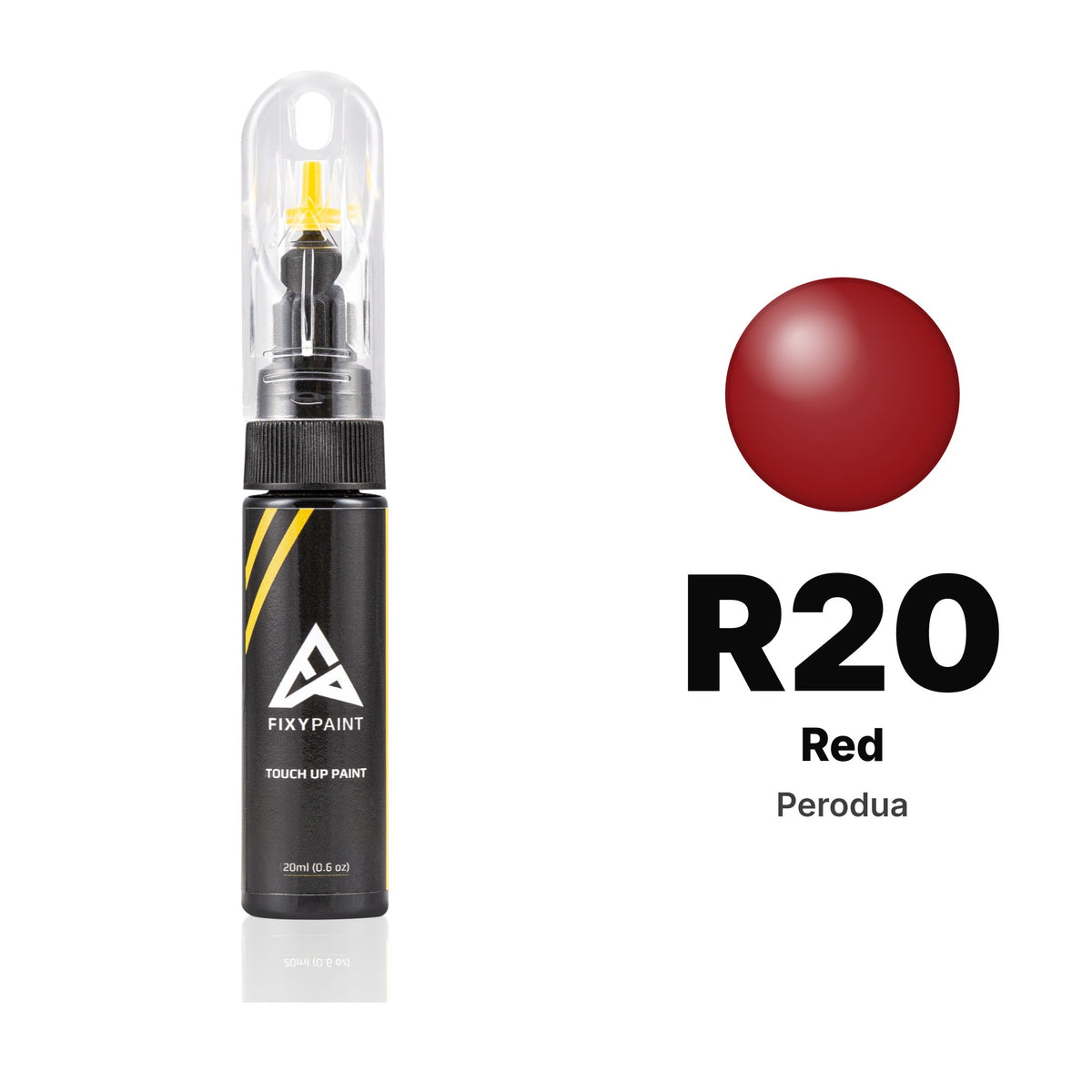 Perodua R20 Red touch-up paint, Basic kit
