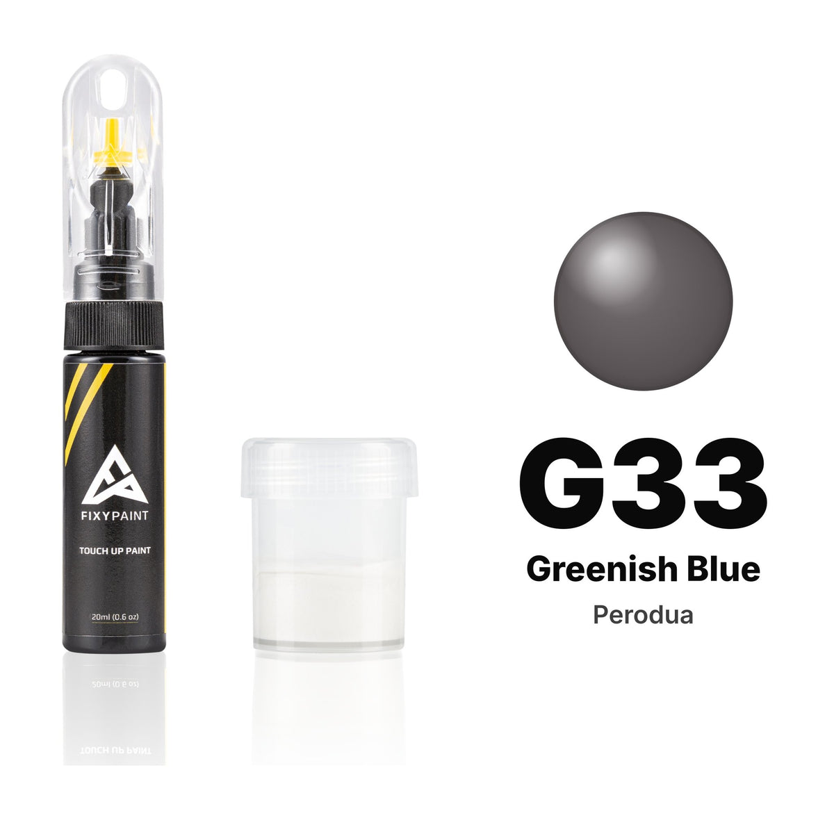 Touch-up paint for Perodua G33 Greenish Blue, Standard kit