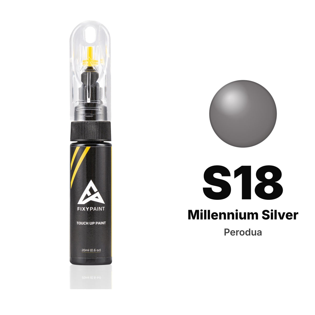 Perodua S18 Millennium Silver touch-up paint, Basic kit