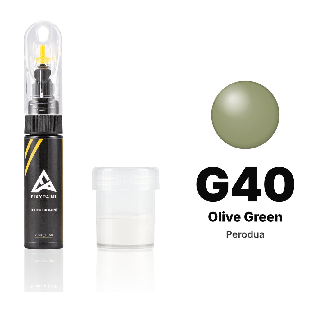 Touch-up paint for Perodua G40 Olive Green, Standard kit