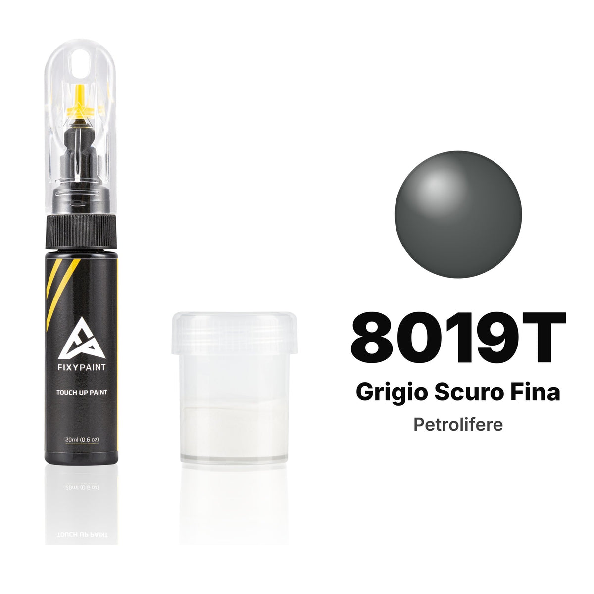 Petrolifere 8019T Grigio Scuro Fina touch-up paint, Standard kit