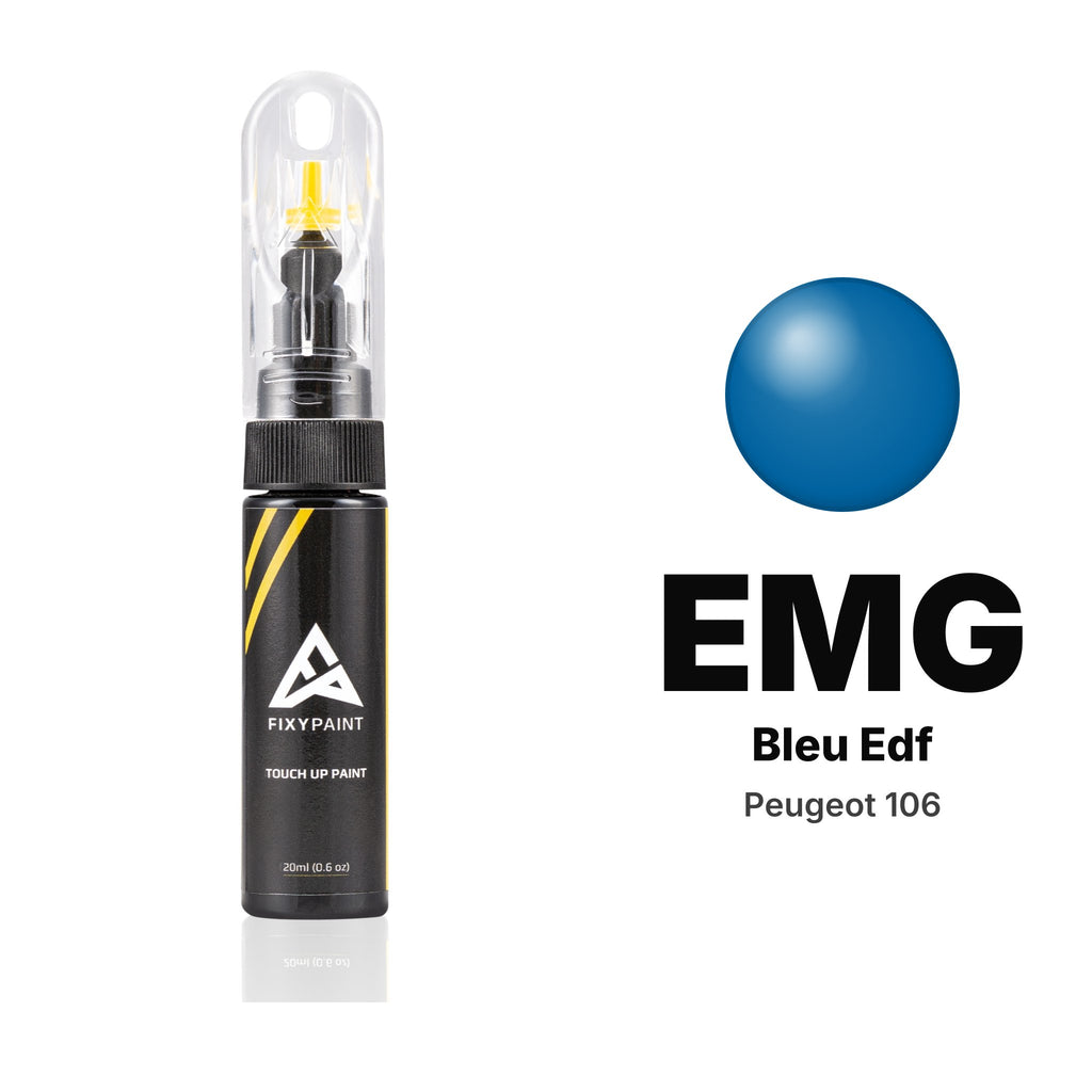 Touch-up paint for Peugeot 106 EMG Bleu EDF, Basic kit