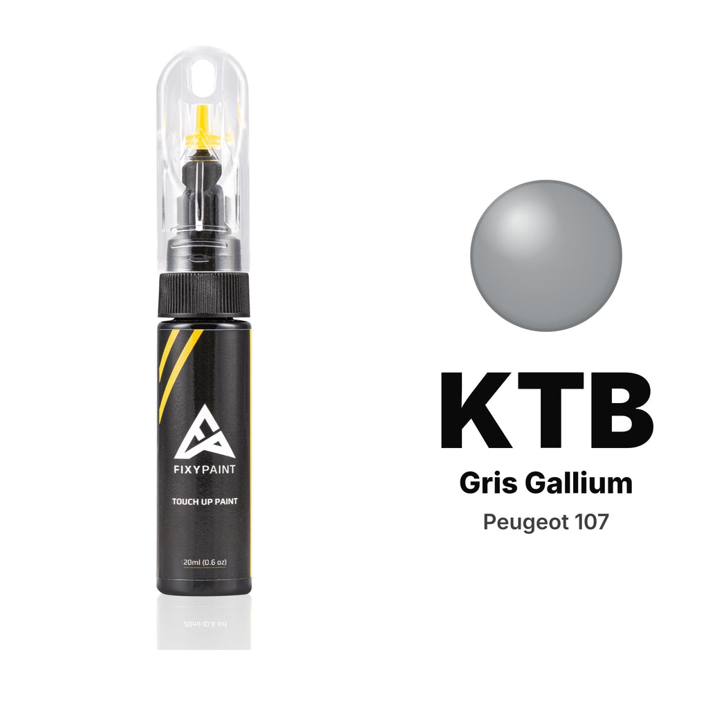 Touch-up paint for Peugeot 107 KTB Gris Gallium, Basic kit