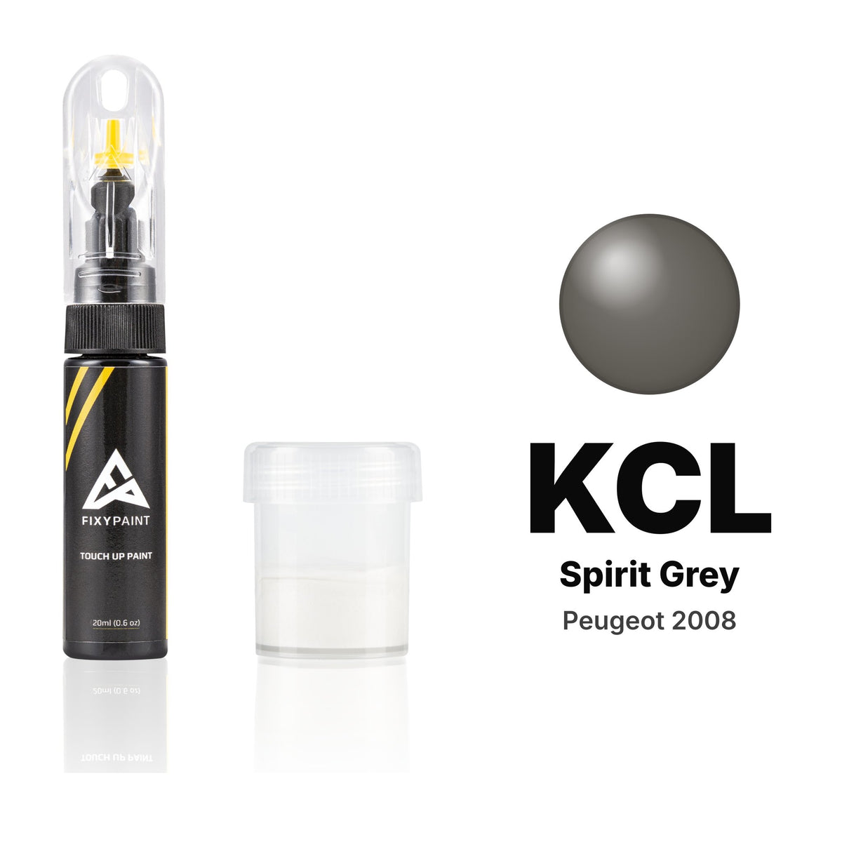 Touch-up paint for Peugeot 2008 KCL Spirit Grey, Standard kit