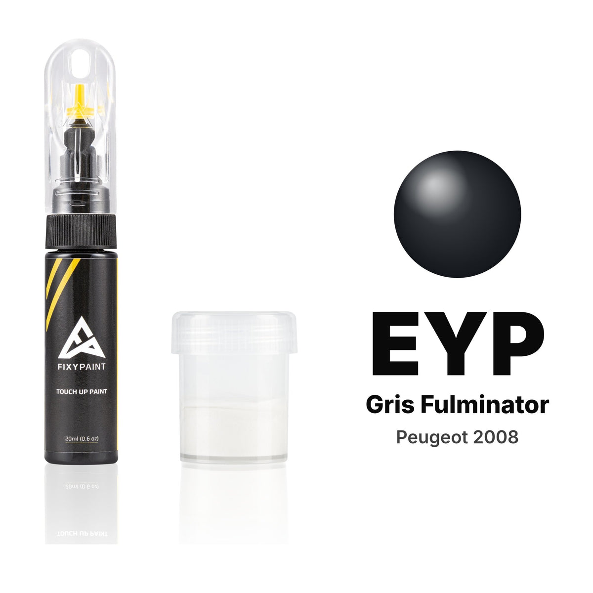 Touch-up paint for Peugeot 2008 EYP Gris Fulminator, Standard kit