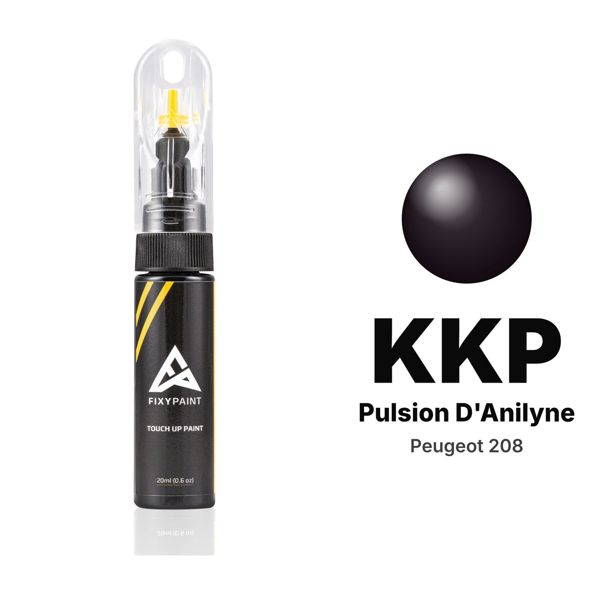 Touch-up paint for Peugeot 208 KKP Pulsion d'Anilyne, Basic kit
