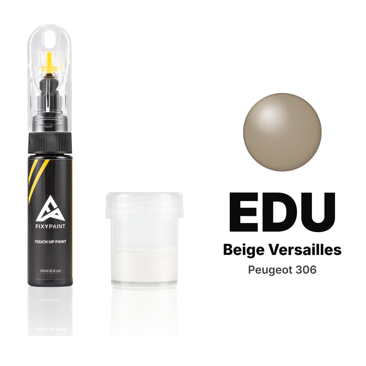 Touch-up paint for Peugeot 306 EDU Beige Versailles, Standard kit