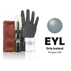 Touch-up paint for Peugeot 306 EYL Gris Iceland, Complete kit