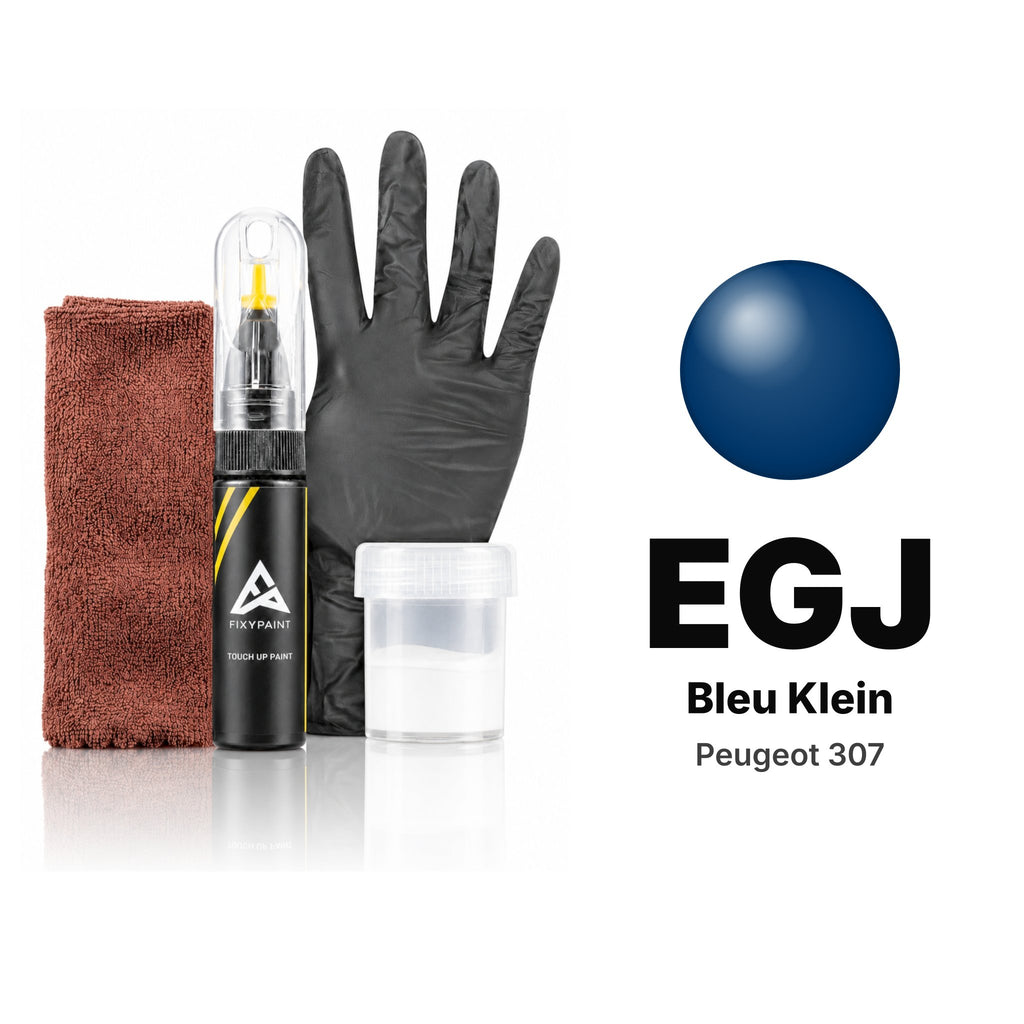 Touch-up paint for Peugeot 307 EGJ Bleu Klein, Complete kit