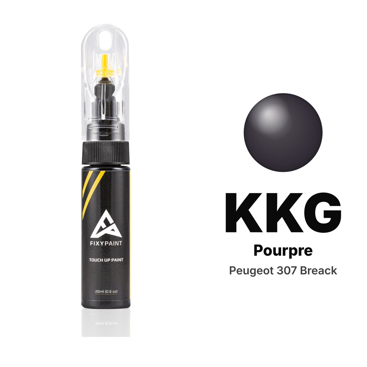 Touch-up paint for Peugeot 307 Breack KKG Pourpre, Basic kit
