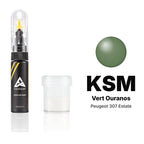 Touch-up paint for Peugeot 307 Estate KSM Vert Ouranos, Standard kit