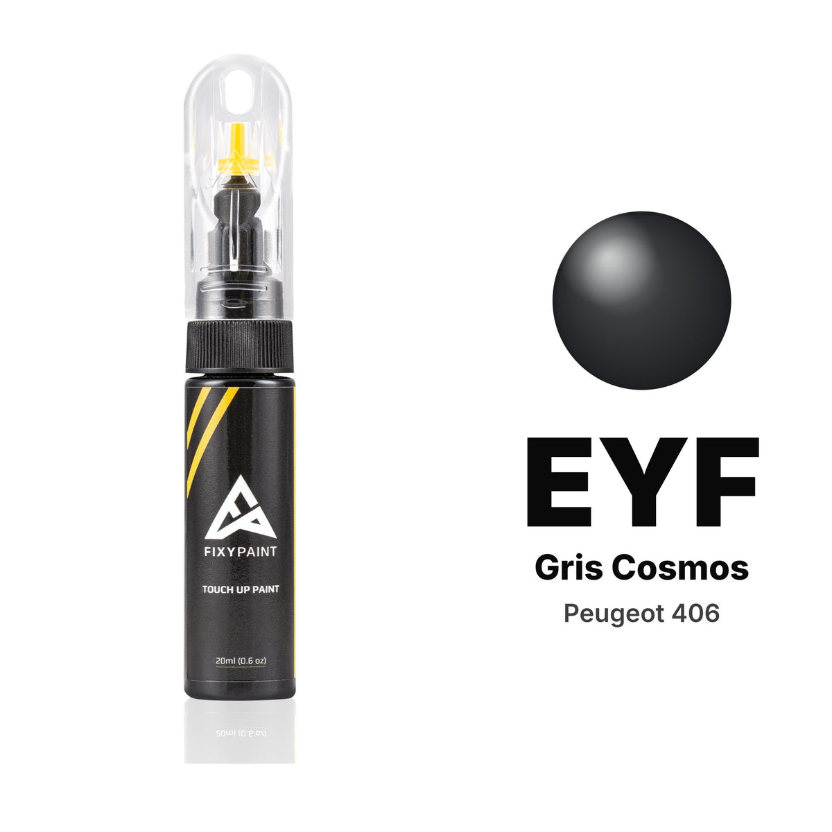 Peugeot 406 EYF Gris Cosmos touch-up paint, Basic kit