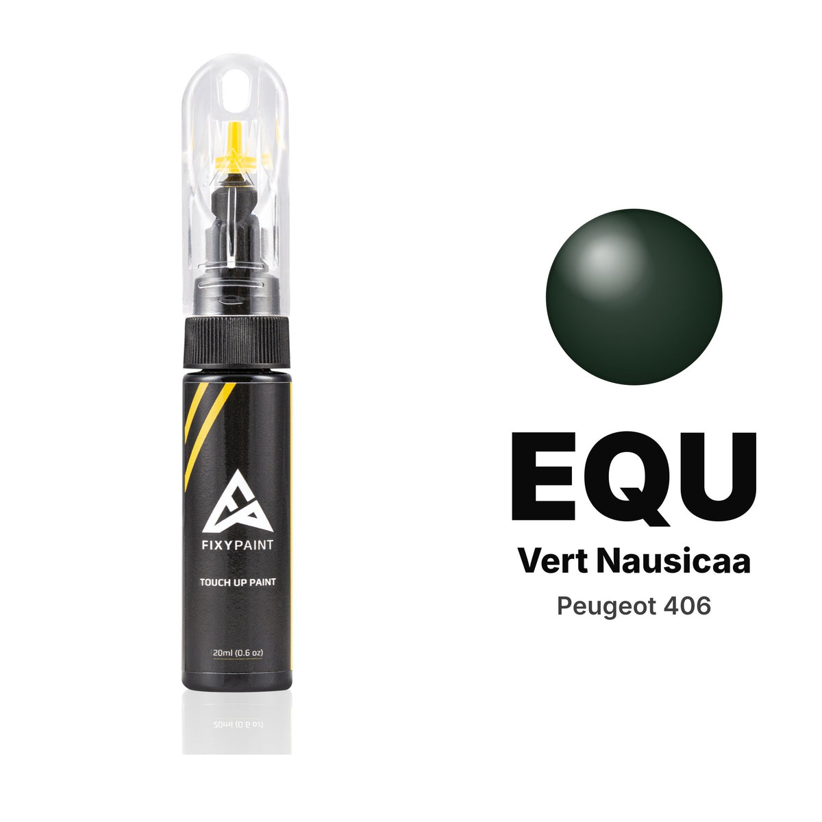 Touch-up paint for Peugeot 406 EQU Vert Nausicaa, Basic kit