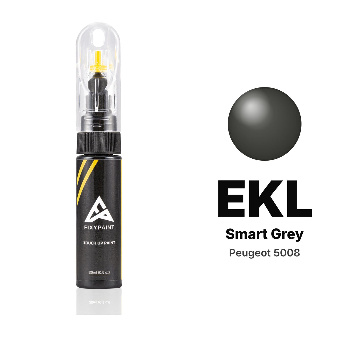 Lackstift für Peugeot 5008 – EKL Smart Grey (2017–2021), Set Basis