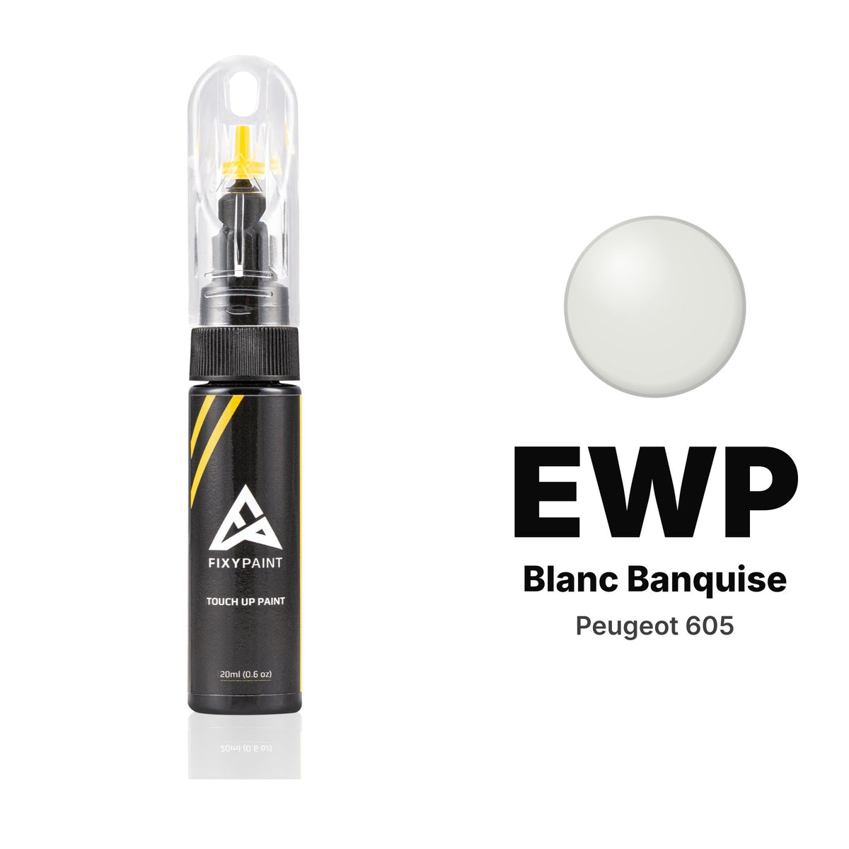 Vernice ritocco per Peugeot 605 – EWP Blanc Banquise (1997–2003), kit Base