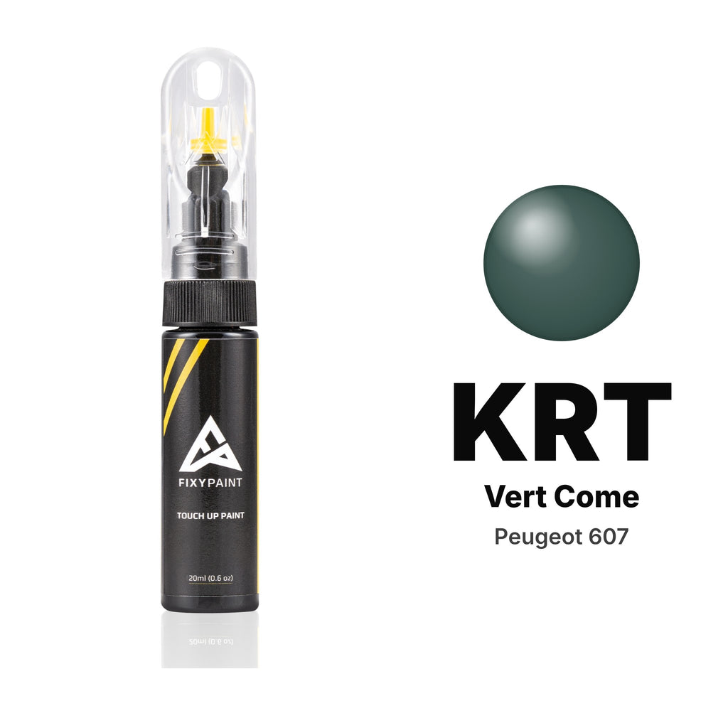 Touch-up paint for Peugeot 607 KRT Vert Come, Basic kit
