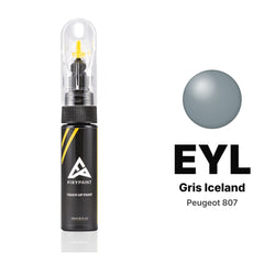 Touch-up paint for Peugeot 807 EYL Gris Iceland, Basic kit