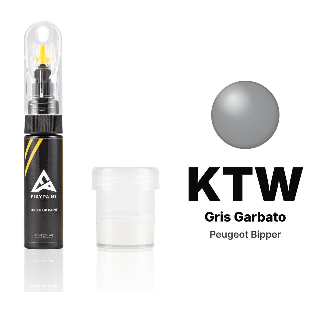 Touch-up paint for Peugeot Bipper KTW Gris Garbato, Standard kit