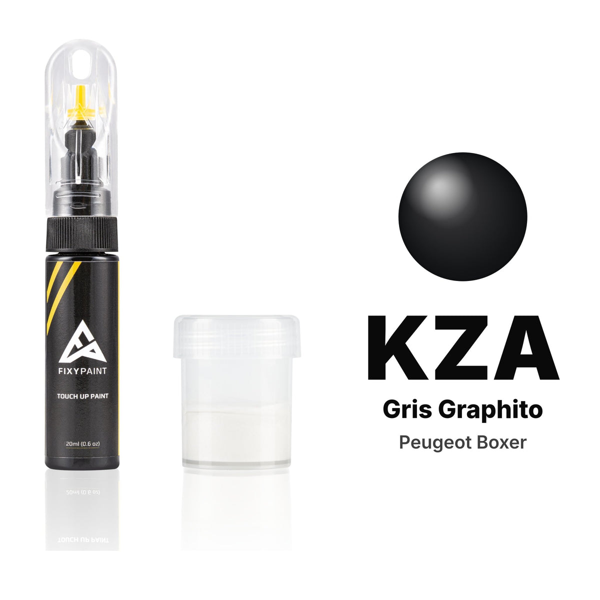 Touch-up paint for Peugeot Boxer KZA Gris Graphito, Standard kit