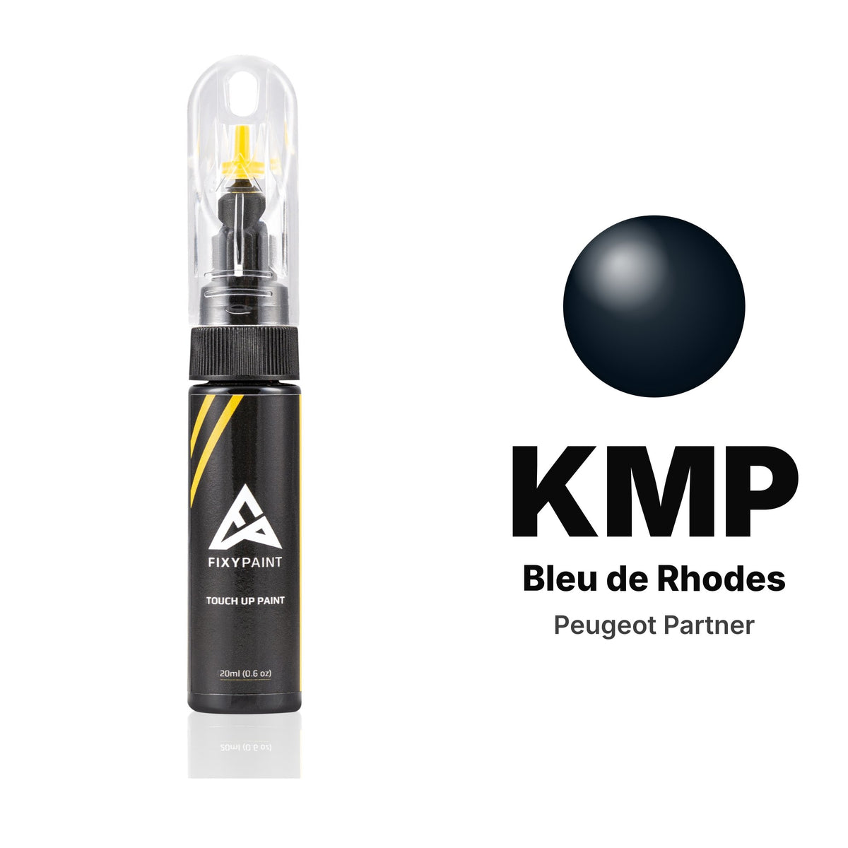 Touch-up paint for Peugeot Partner KMP Bleu de Rhodes, Basic kit