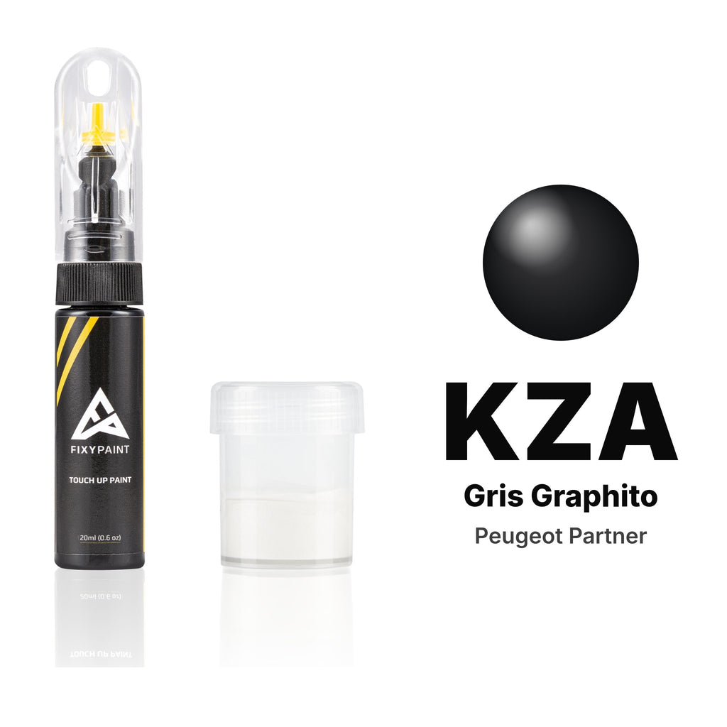 Lackstift für Peugeot Partner – KZA Gris Graphito (2011–2017), Set Standard