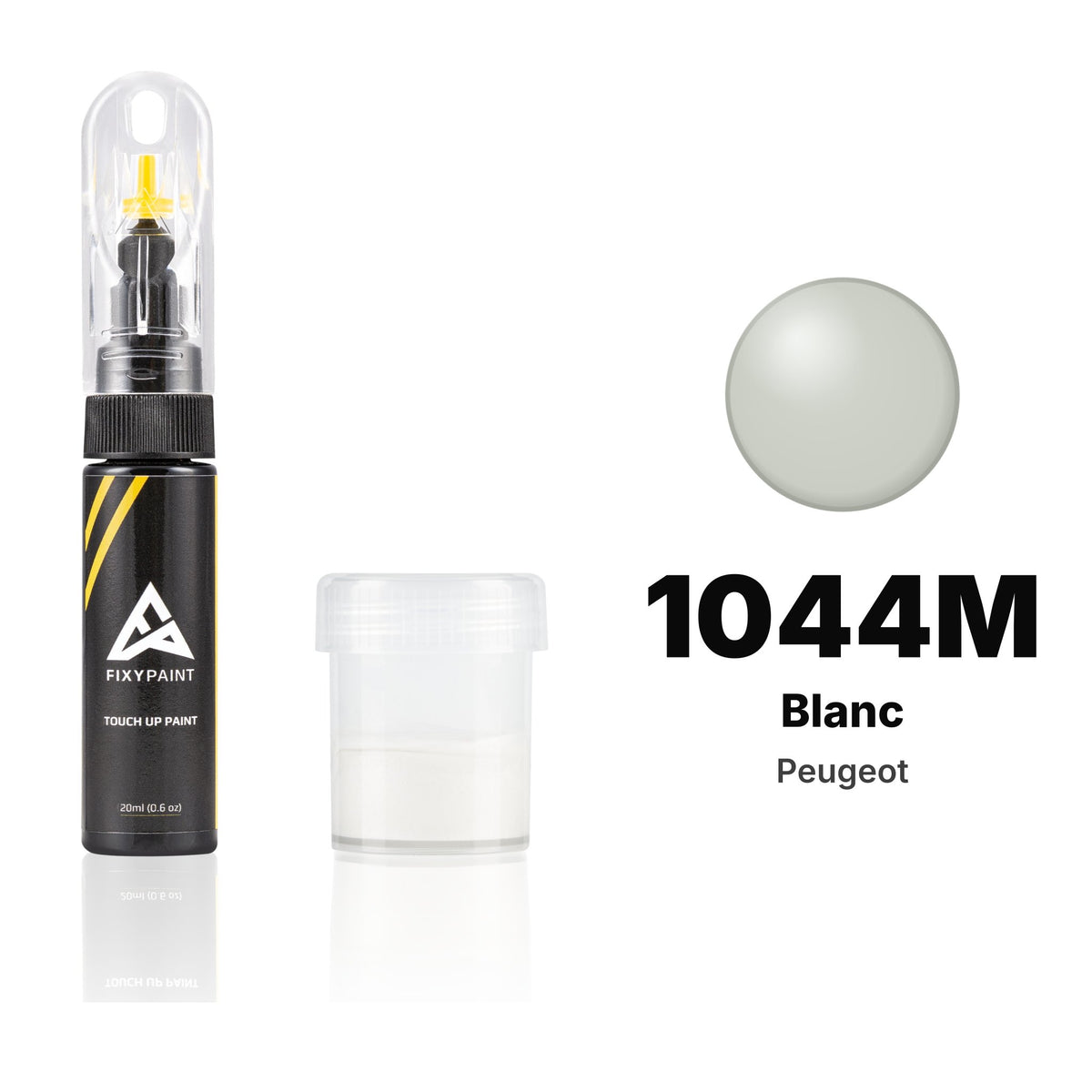 Touch-up paint for Peugeot 1044M Blanc, Standard kit