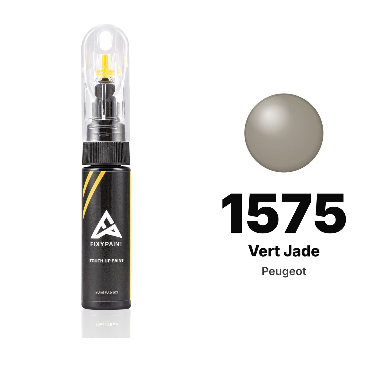 Touch-up paint for Peugeot 1575 Vert Jade, Basic kit