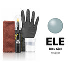 Vernice ritocco per Peugeot – ELE Bleu Ciel (tutti i modelli, 1980–1981), kit Completo
