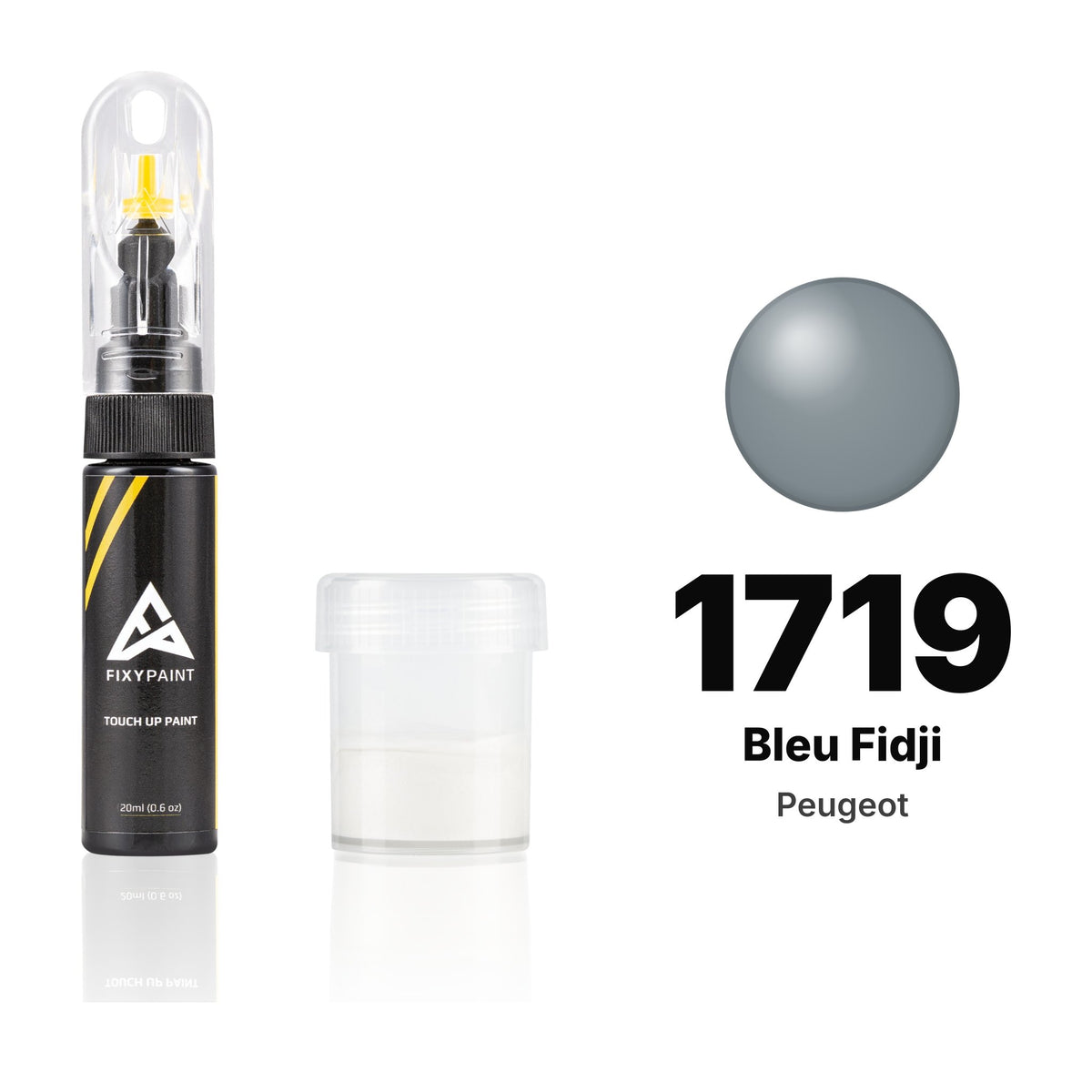 Touch-up paint for Peugeot 1719 Bleu Fidji, Standard kit