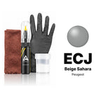 Vernice ritocco per Peugeot – ECJ Beige Sahara (tutti i modelli, 1987–1989), kit Completo