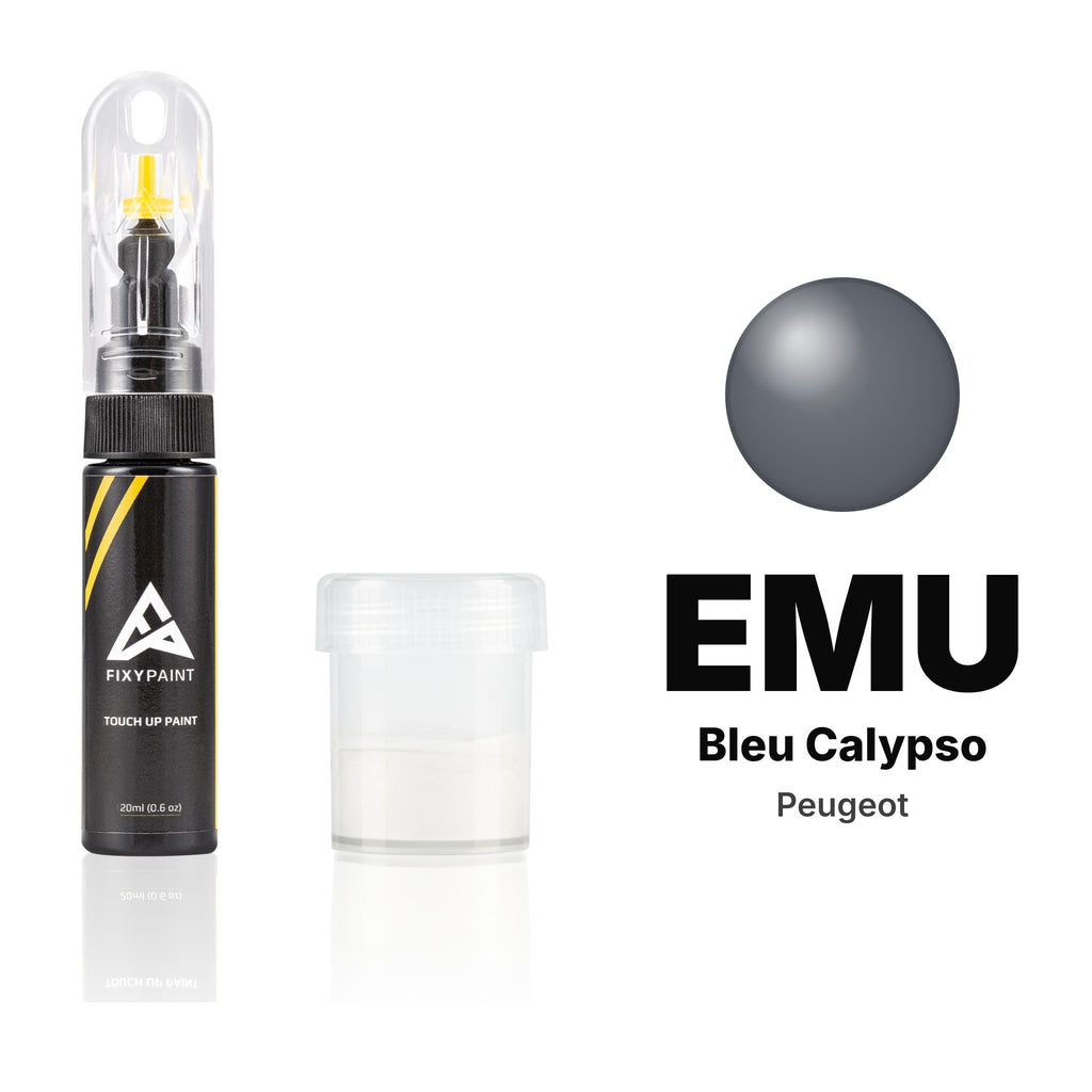 Touch-up paint for Peugeot EMU Bleu Calypso, Standard kit