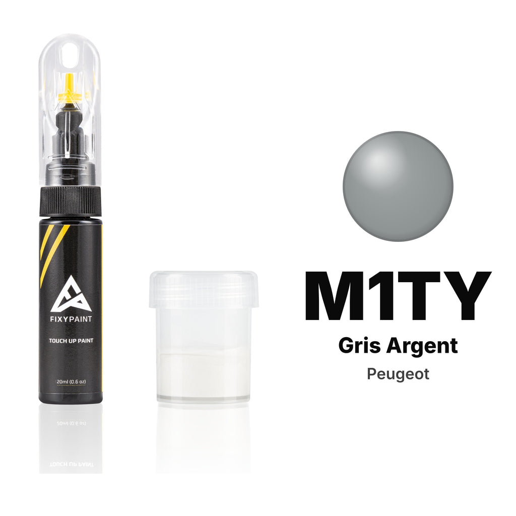 Touch-up paint for Peugeot M1TY Gris Argent, Standard kit