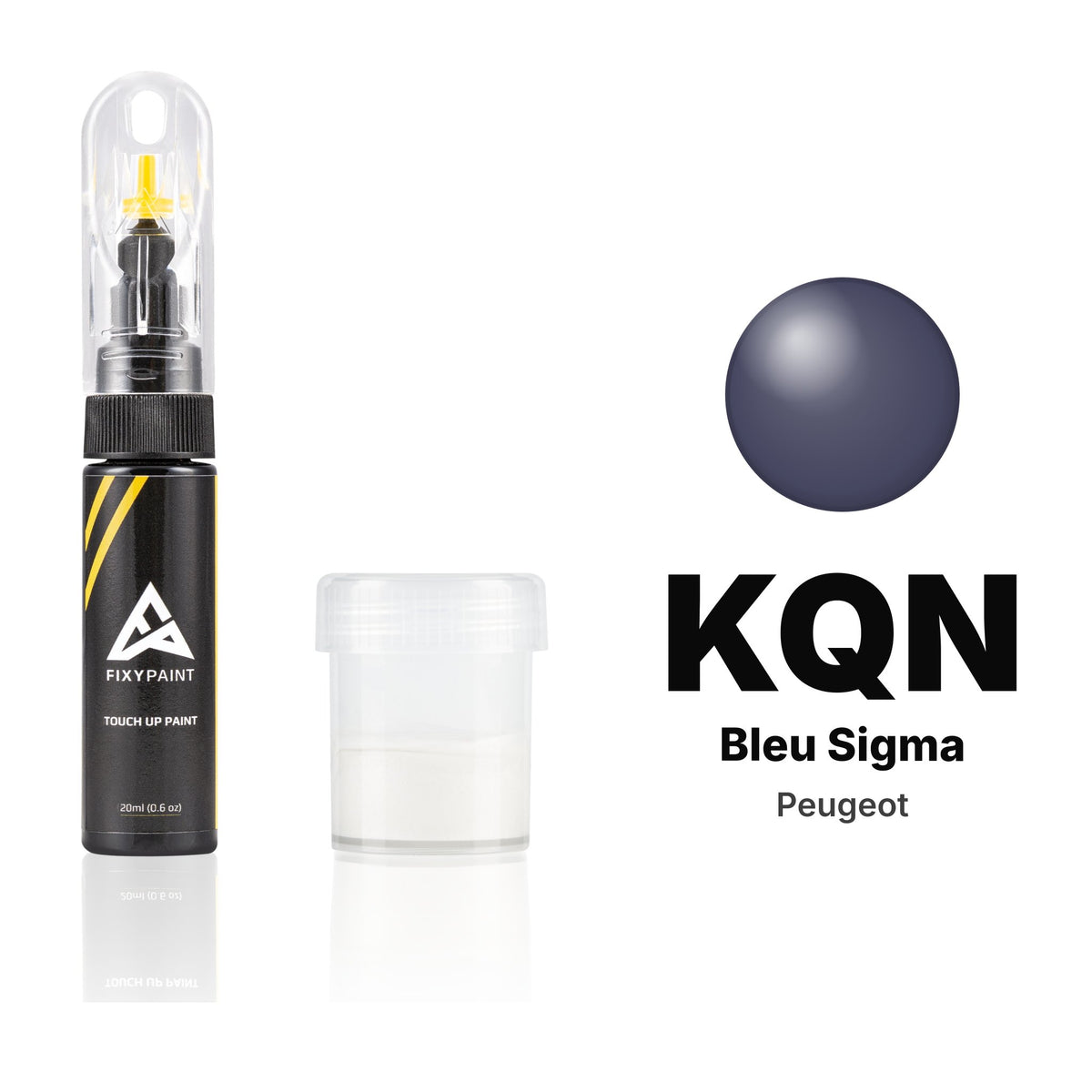 Touch-up paint for Peugeot KQN Bleu Sigma, Standard kit