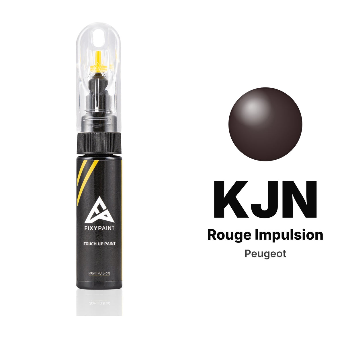 Touch-up paint for Peugeot KJN Rouge Impulsion, Basic kit