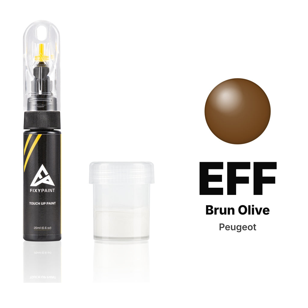 Touch-up paint for Peugeot EFF Brun Olive, Standard kit