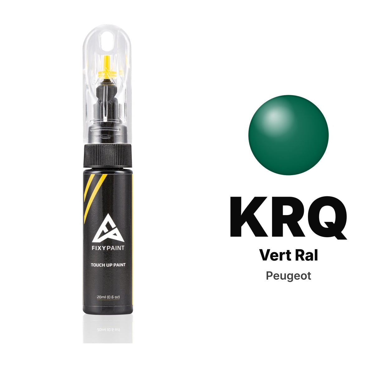 Touch-up paint for Peugeot KRQ Vert Ral, Basic kit
