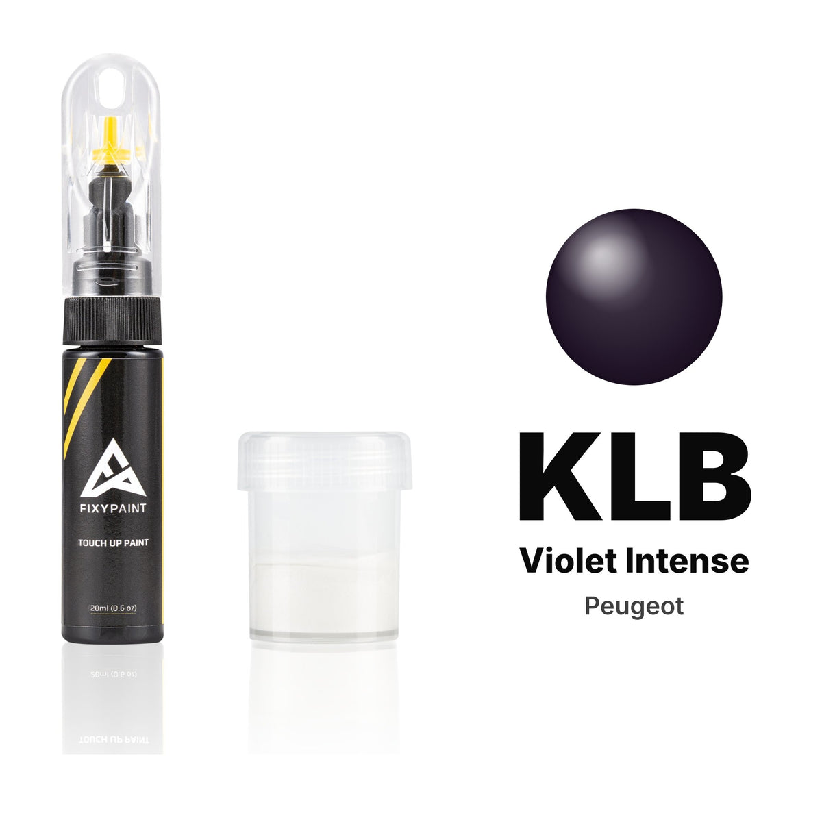Touch-up paint for Peugeot KLB Violet Intense, Standard kit