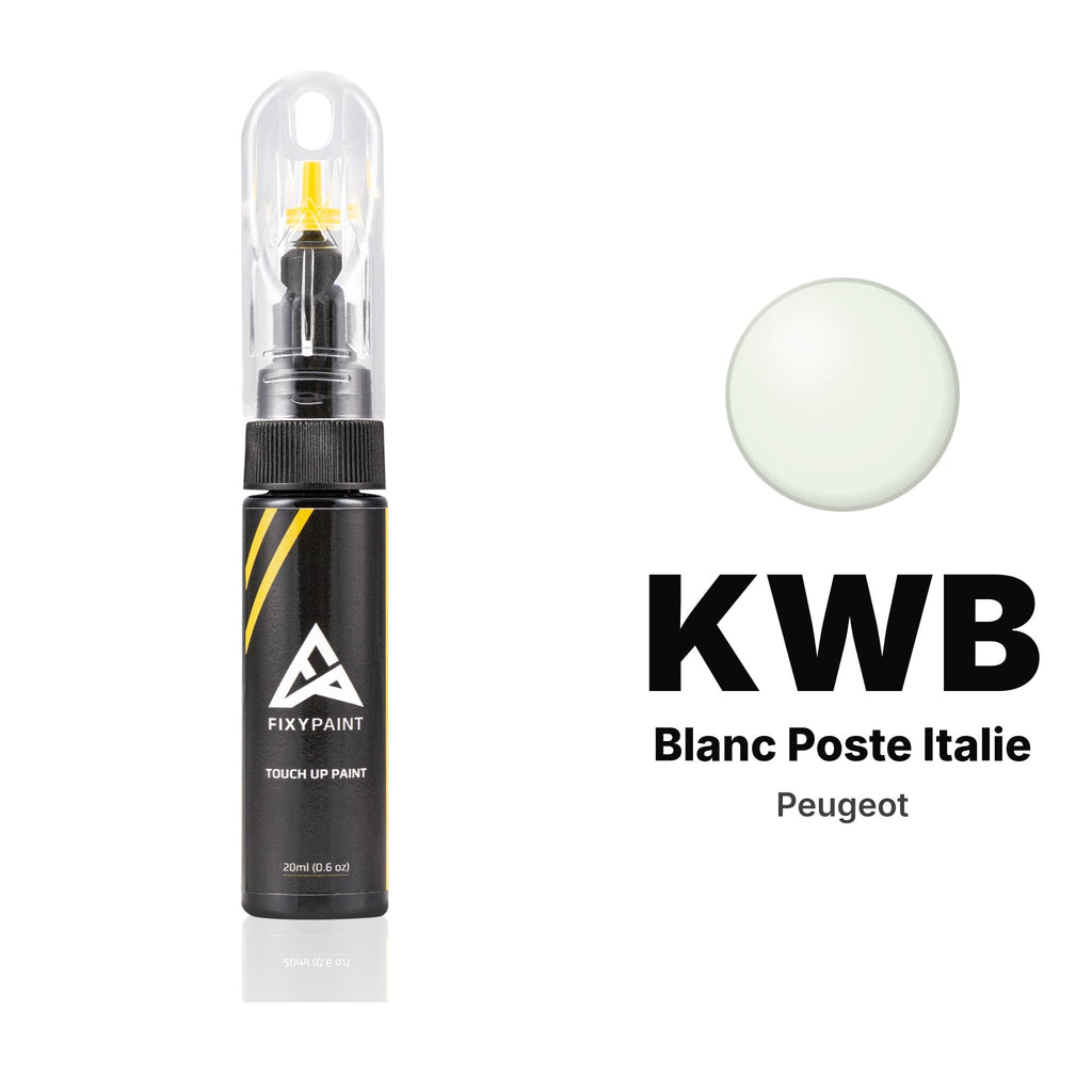 Touch-up paint for Peugeot KWB Blanc Poste Italie, Basic kit