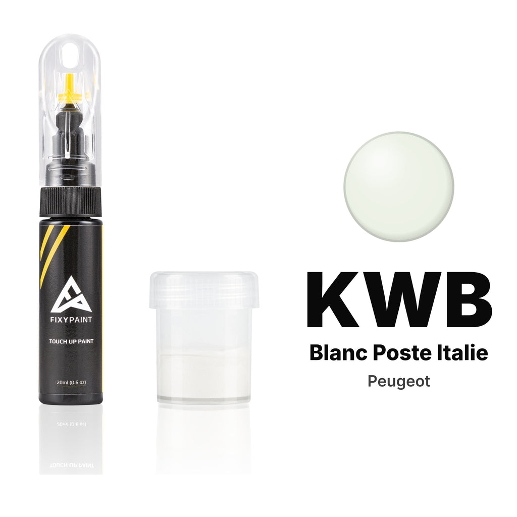 Touch-up paint for Peugeot KWB Blanc Poste Italie, Standard kit