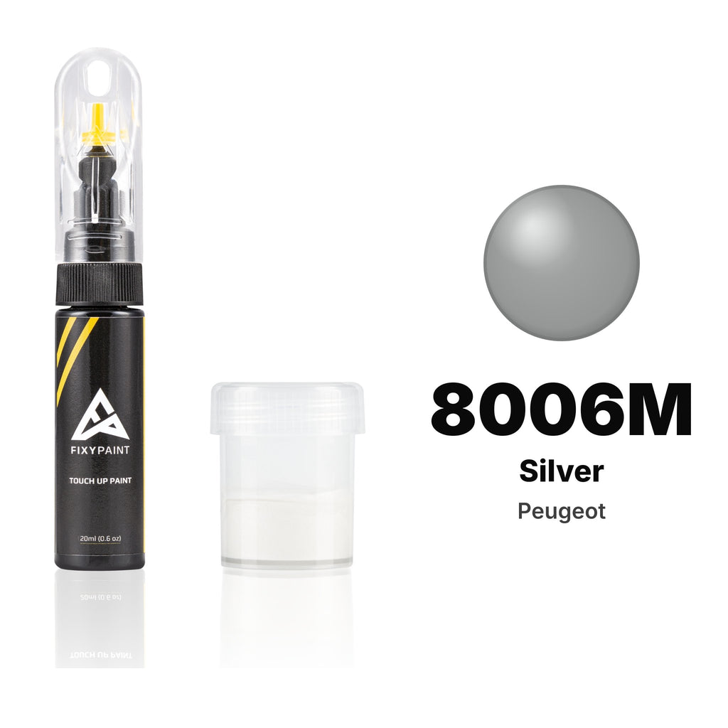 Touch-up paint for Peugeot 8006M Silver, Standard kit