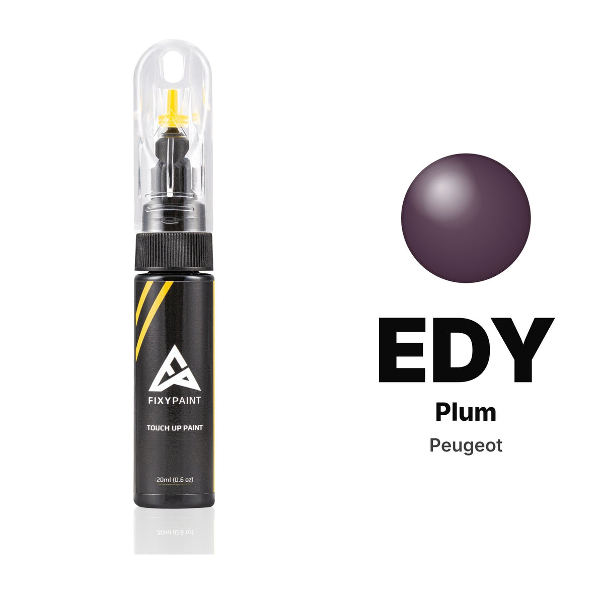 Pintura de retoque para Peugeot – EDY Plum (todos los modelos, desde 2013), kit Básico