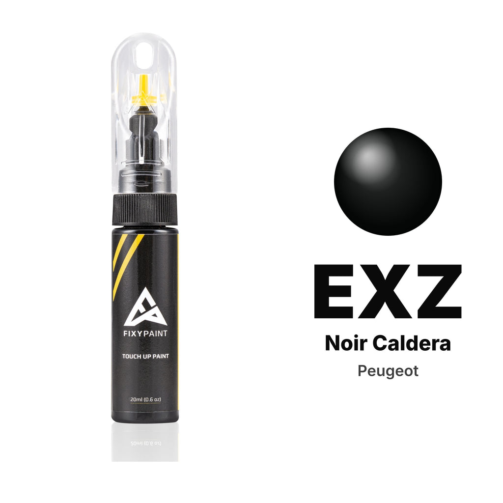 Touch-up paint for Peugeot EXZ Noir Caldera, Basic kit